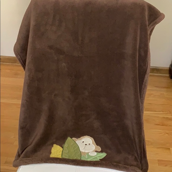 Monkey blanket and pillow - Picture 4 of 4